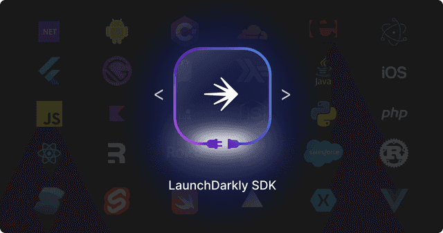 An illustration of LaunchDarkly's selection of SDKs.