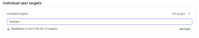 Adding an individual context to a list-based segment.